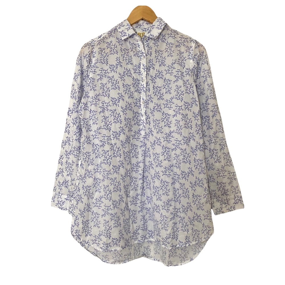 Boo Gemes Coral Long Sleeve Shirt